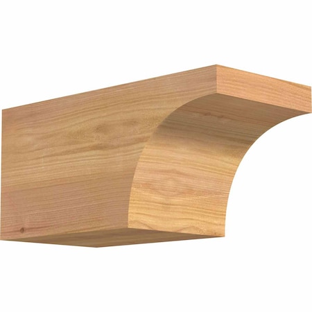 Ekena Millwork Huntington Smooth Rafter Tail, Western Red Cedar, 5 1/2"W x 6"H x 12"L RFT06X06X12HUN00SWR
